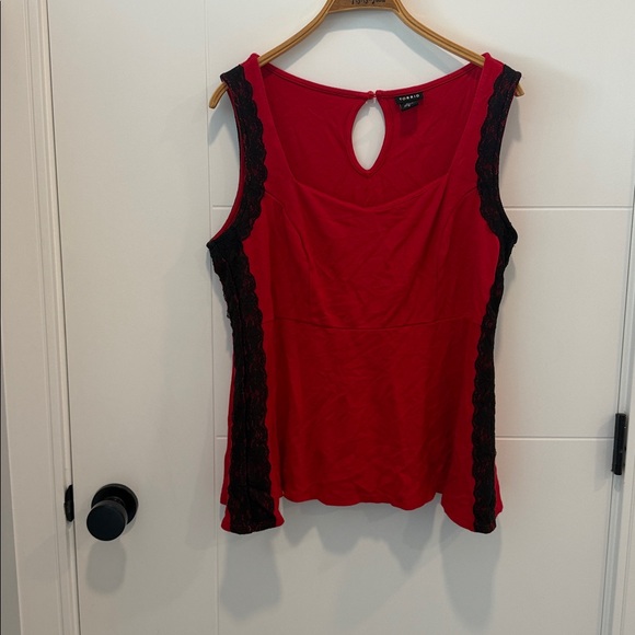 torrid Tops - Torrid Vibrant Red sleeveless shirt size 0X